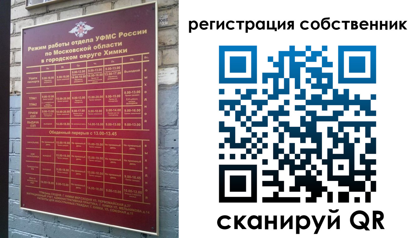 временная регистрация в квартире в Щёкино